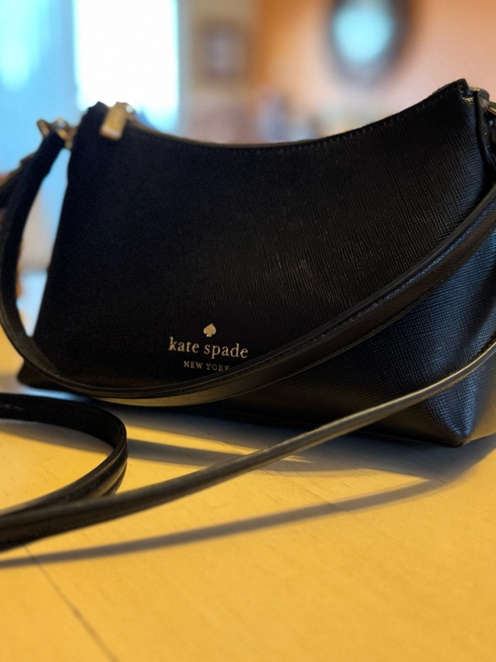 Kate Spade Elegant Black Crossbody Bag
